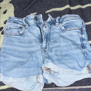American Eagle Outfitters Light Blue Jean Shorts